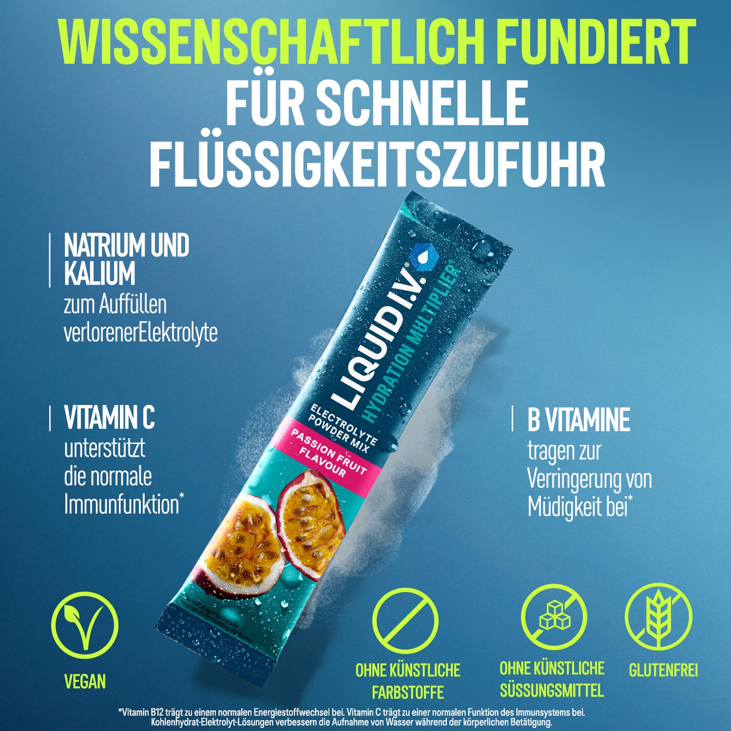 Liquid I.V.® Hydration Multiplier® DE - Passion Fruit 24PK