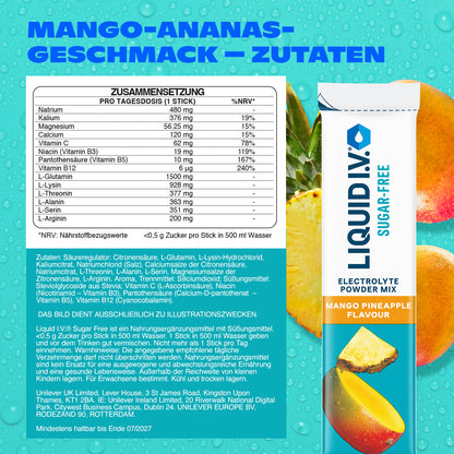 Liquid I.V.® Sugar-Free DE - Mango Pineapple 24PK