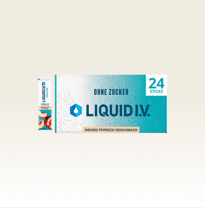 Liquid I.V.® Sugar-Free DE - White Peach 24PK